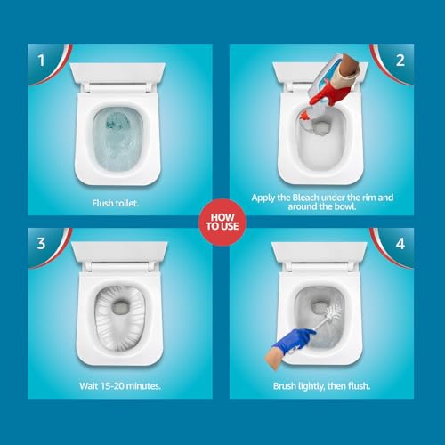 Presto! Toilet cleaner bleach | 2 Litre | 500Ml X 4 (Poly bag) - Image 4