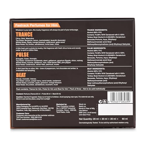 Fastrack Men Perfume Travel Pack