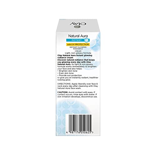 Olay Cream Natural Aura Vitamin B3, Pro B5, E With Uv Protection,40 Gm - Image 6