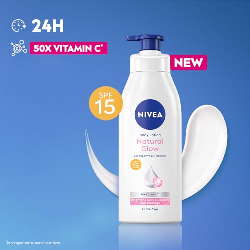 NIVEA Body Lotion Natural Glow,Cell