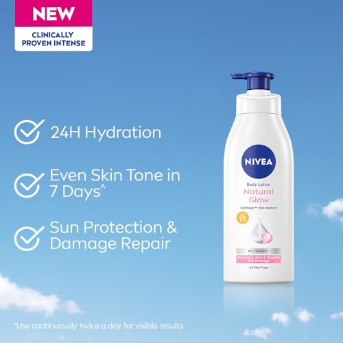NIVEA Body Lotion Natural Glow,Cell