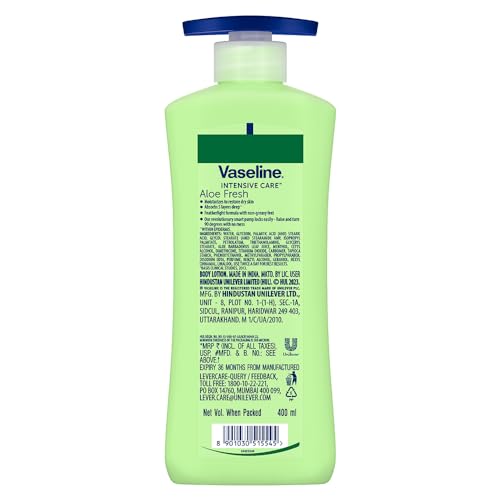 Vaseline Aloe Fresh Body Lotion,24
