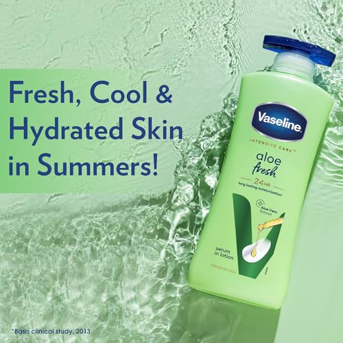 Vaseline Aloe Fresh Body Lotion,24