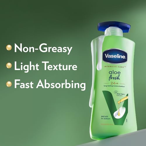 Vaseline Aloe Fresh Body Lotion,24