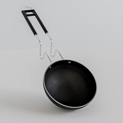 Add2Cart Pre-Seasoned Tadka Pan, Compatible