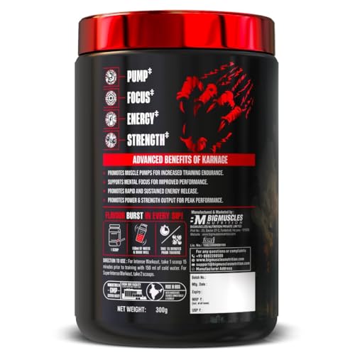 Bigmuscles Nutrition Karnage Pre workout