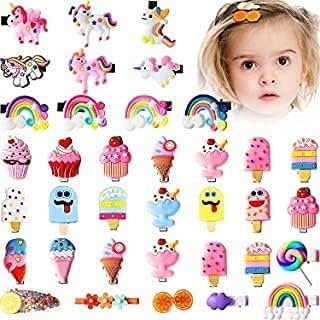 Mini Emoji/Cartoon Hair Clips