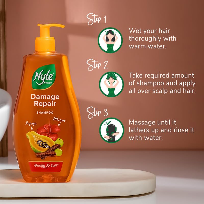 Nyle Naturals Damage Repair Shampoo