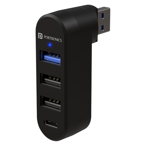 Portronics MPort Spin 4-in-1 USB