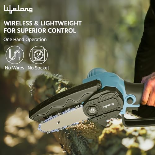 Lifelong 21V Cordless Mini Chainsaw