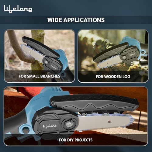 Lifelong 21V Cordless Mini Chainsaw