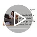 Frido Foam Lap Desk Pillow,Portable
