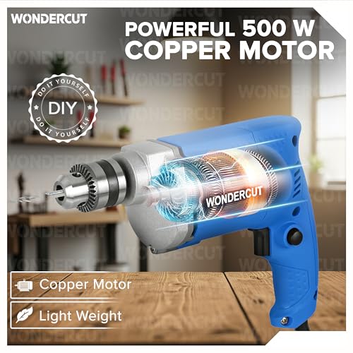 WONDERCUT 500W, DIY Drill Machine