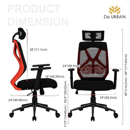 Da URBAN® Merlion Office Chair,High