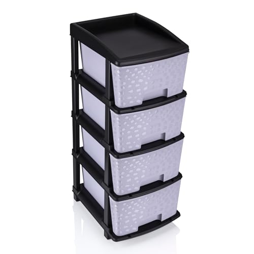 Plastic 4 Tier Multipurpose Modular