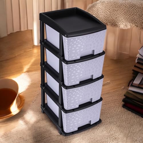 Plastic 4 Tier Multipurpose Modular