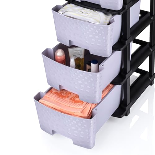 Plastic 4 Tier Multipurpose Modular