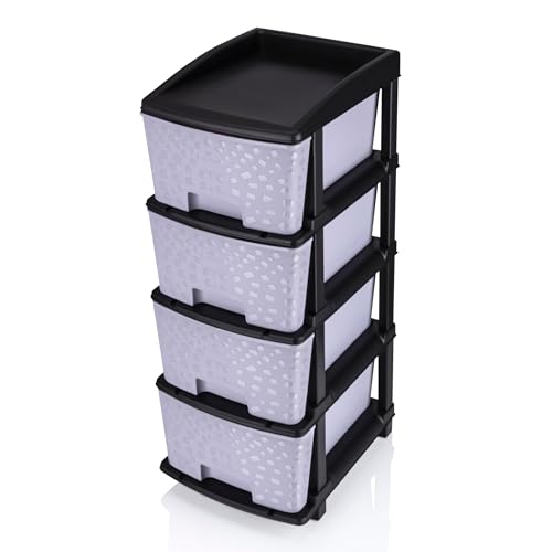 Plastic 4 Tier Multipurpose Modular