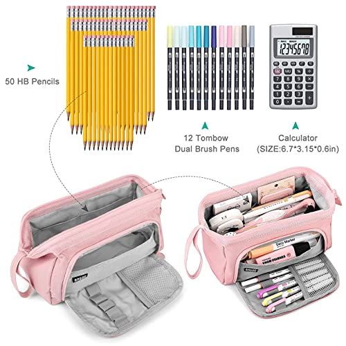 Storite Canvas Pencil Case, Handheld