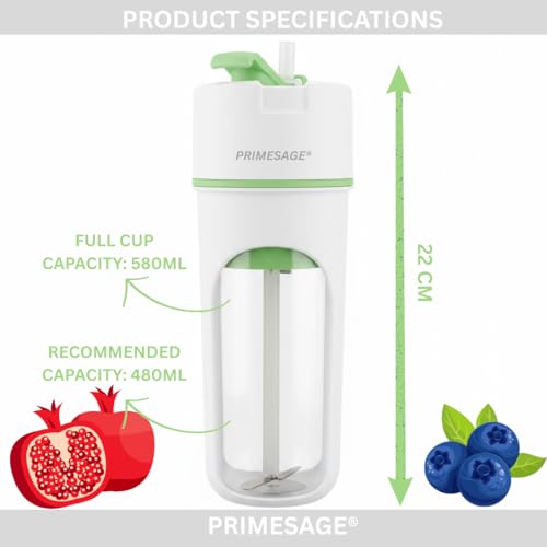 PRIMESAGE® Juicer Mixer Grinder Mini