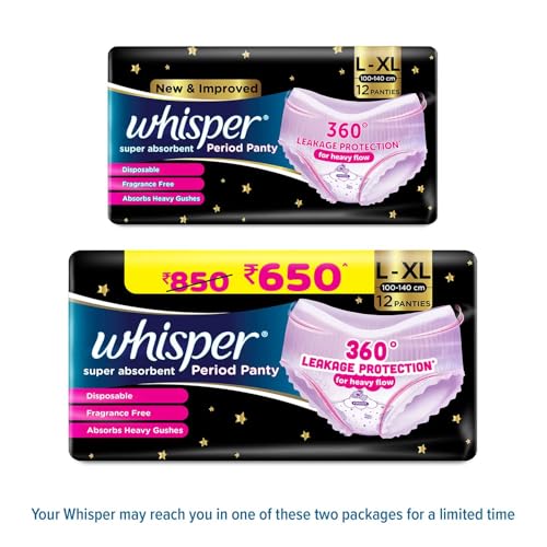 Whisper Super Absorbent Period Panty