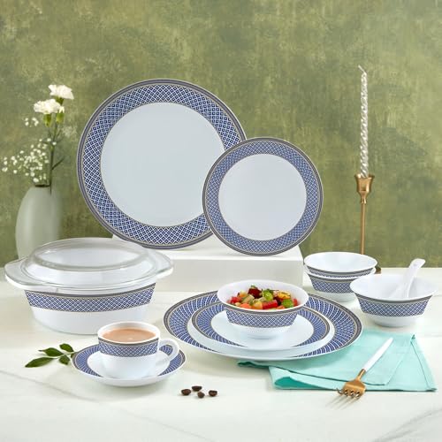 Larah by Borosil Opalware Dinner