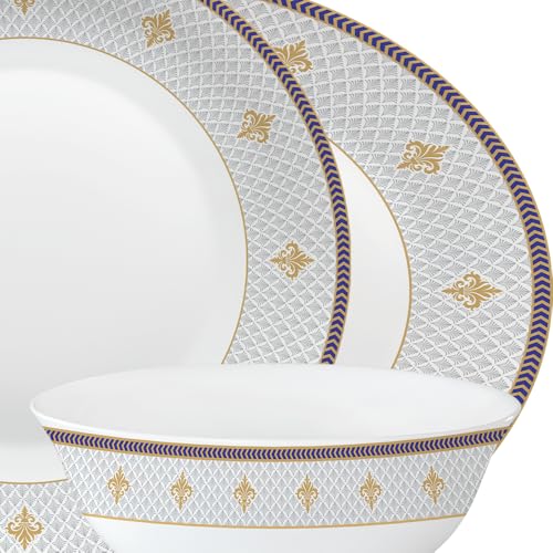 Larah by Borosil Opalware Dinner