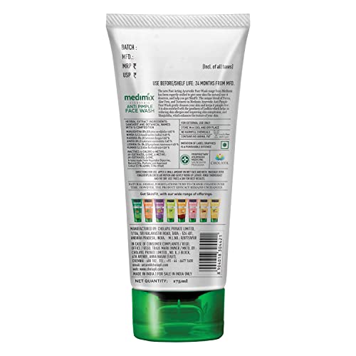 Medimix Ayurvedic Anti Pimple Face