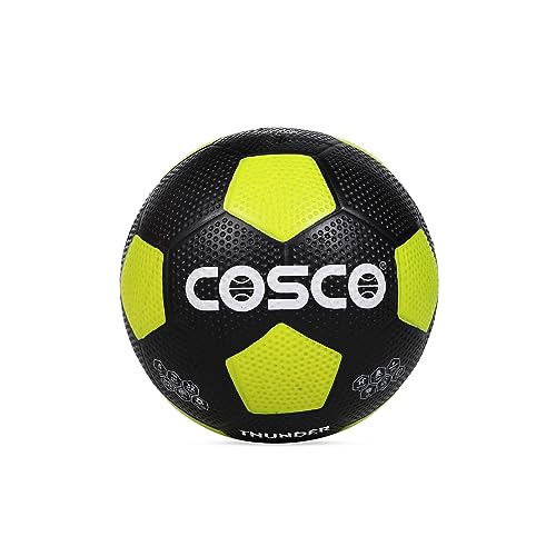 Cosco Thunder Football, Size 5 (Multicolour),Cotton