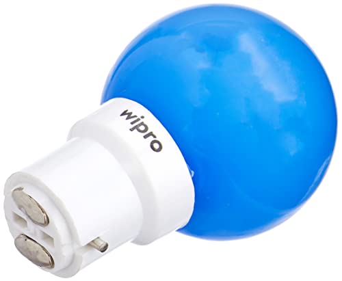 wipro Safelite N10004 B22 0.5w Led Night Lamp (Pack of 3, Blue) - Image 3