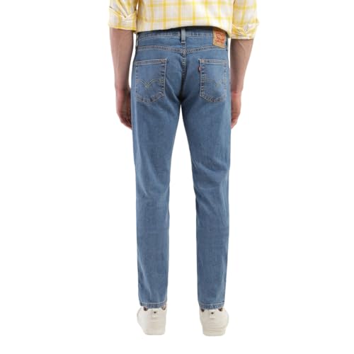 Levi's Men's 511 Slim Fit Mid Rise Blue Jeans - Image 3