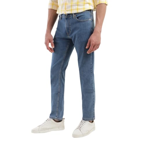 Levi's Men's 511 Slim Fit Mid Rise Blue Jeans - Image 4