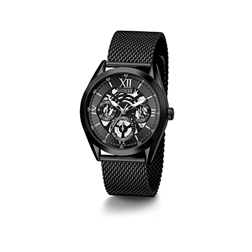 GUESS Dress 42 mm Black Dial Men Chrono Watch- GW0368G3 - Image 5