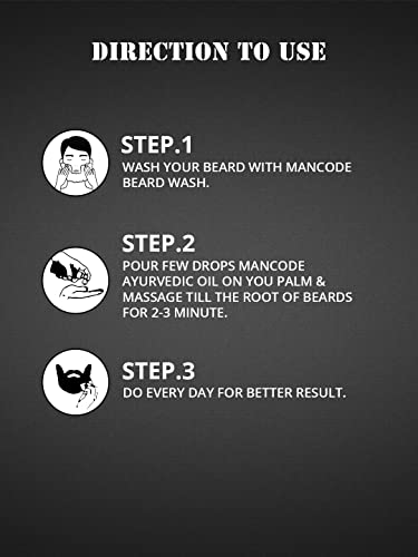MAN CODE Ayurvedic Beard &