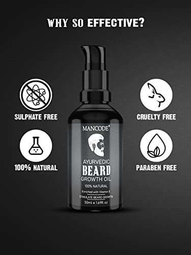 MAN CODE Ayurvedic Beard &