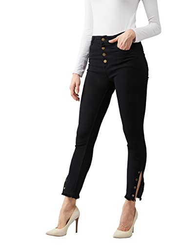 Miss Chase Women's Black Skinny