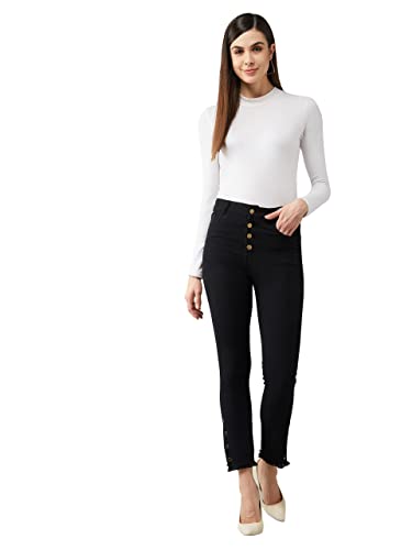 Miss Chase Women's Black Skinny