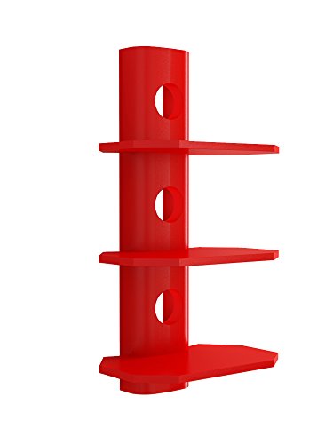 Home Sparkle Sh708 Wall Shelf (Lacquer Finish, Red) - Image 3