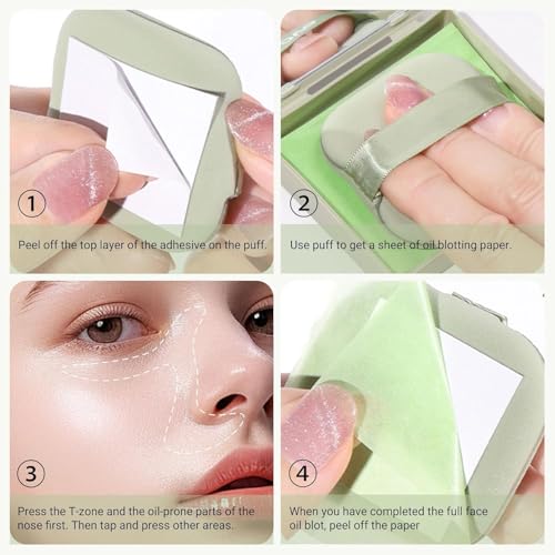 100Pcs Korean Face Blotting Paper