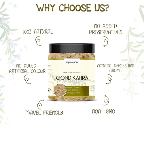 AYUORGANIX Gond Katira 350g –