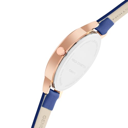 French Connection Leather Analog Blue