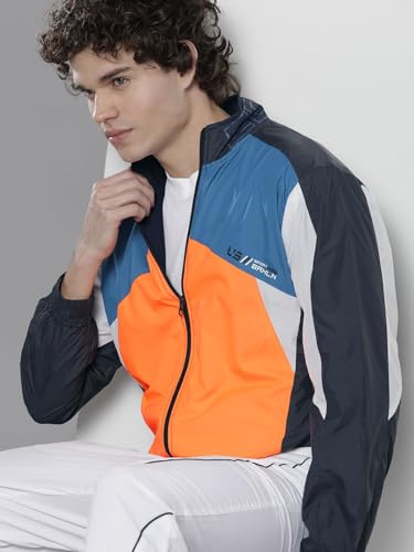 The Indian Garage Co Men Regular Fit Colorblocked Wind Cheater - Image 2