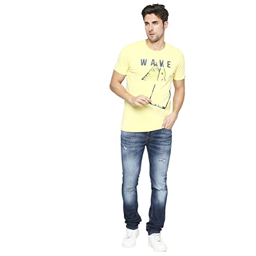 Spykar Men's Kano Slim Fit Mid-Rise Jeans (Ankle Length) - Image 2