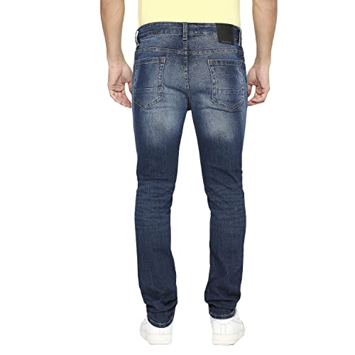 Spykar Men's Kano Slim Fit Mid-Rise Jeans (Ankle Length) - Image 4