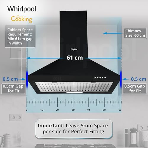 Whirlpool 60cm 1200 m3/hr Baffle