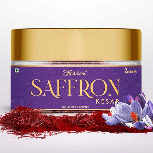 Hasitam Pure Original Kashmiri Saffron/Kesar/Kumkuma