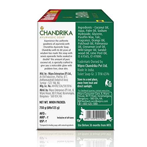 Chandrika Ayurvedic Soap Classic| Handmade