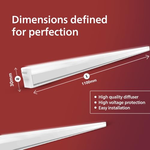 Philips Ujjwal 20-Watt LED Batten, Cool Day Light, 4 feet-Synthetic - Image 4