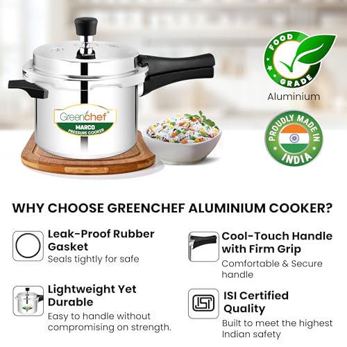 GREENCHEF Marco Aluminium Pressure Cooker