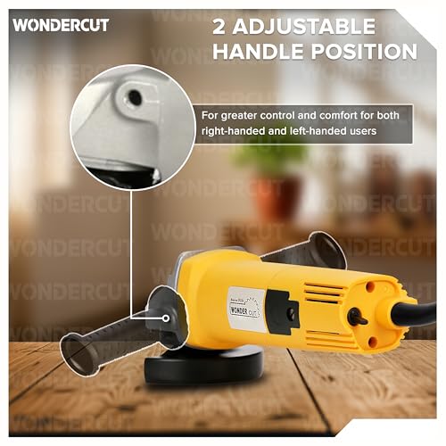 WONDERCUT Angle Grinder WC-AG-801-Y, 850W